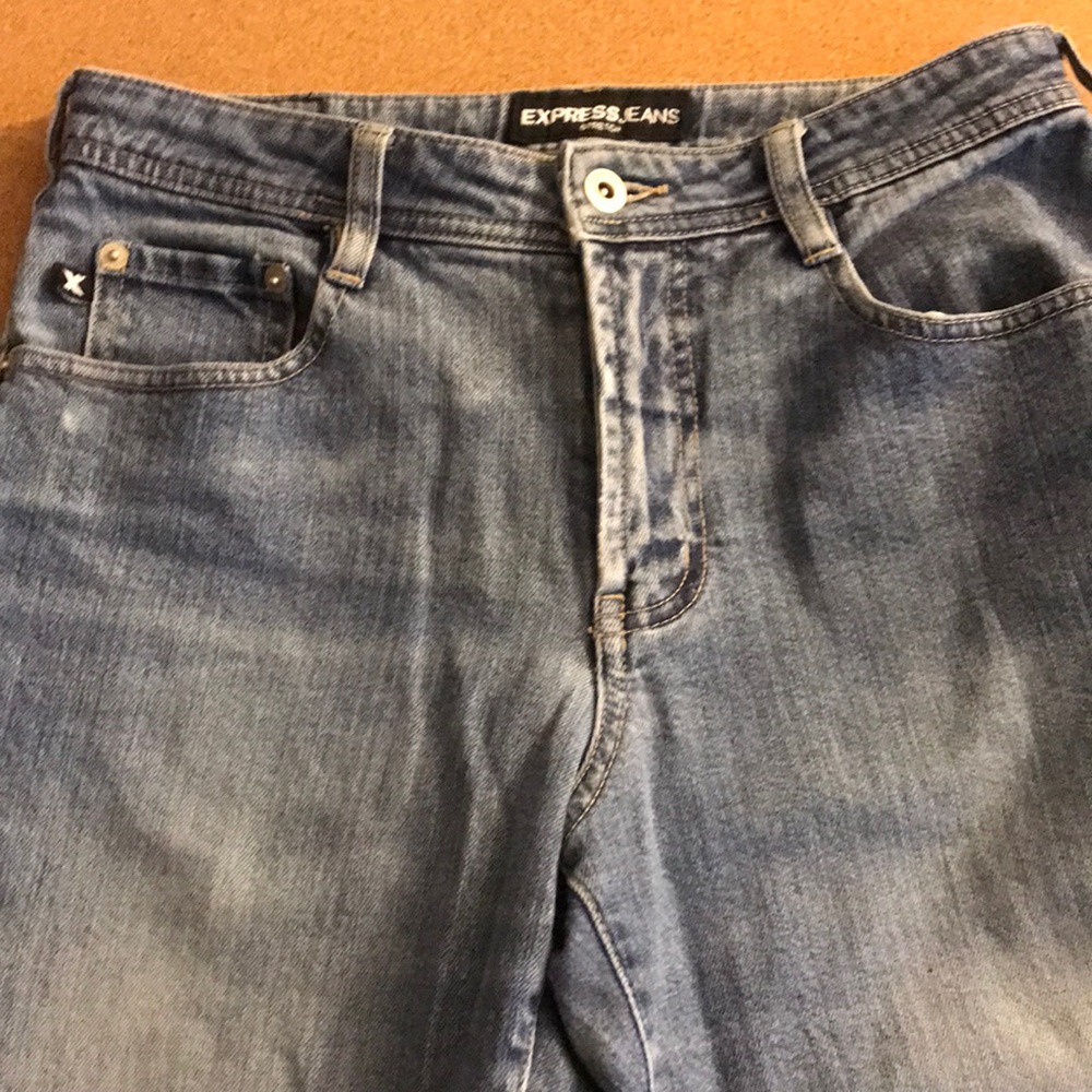 EXPRESS blue jeans